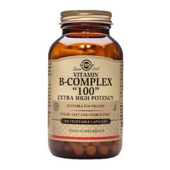 Image 1 for Vitamin B-Complex "100" Extra High Potency 100 Vegi Capsules