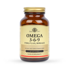 Image 1 for Omega 3-6-9 Fish, Flax, Borage 60 Softgels