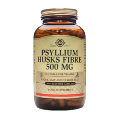 Image 1 for Psyllium Husks Fibre 500mg 200 Vegi Capsules