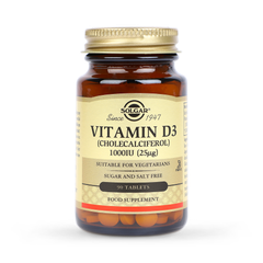 Image 1 for Vitamin D3 1000IU 90 Tablets