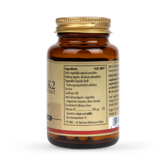 Image 2 for Vitamin K2 100µg 50 Vegi Capsules