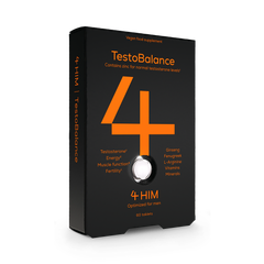 Image 1 for 4Him Testobalance Testosterone Supplements For Men 60 Vegan Tablets