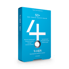 Image 1 for 4Her Multi Vitamins For Women 50+ 60 Vegan Tablets