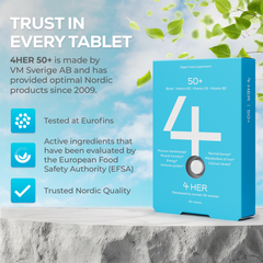 Image 4 for 4Her Multi Vitamins For Women 50+ 60 Vegan Tablets