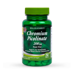 Image 1 for Chromium Picolinate 250 Tablets 200ug