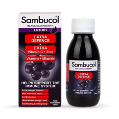 Image 1 for Extra Defence Black Elderberry Liquid 120ml