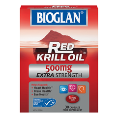Image 1 for Red Krill Oil 500mg Extra Strength 30 Capsules