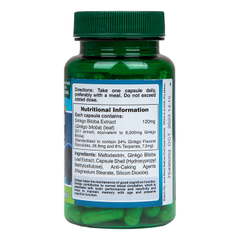 Image 3 for Maximum Strength Ginkgo Biloba 120mg 100 Capsules