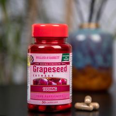 Image 5 for Double Strength Grapeseed Extract 100mg 50 Capsules