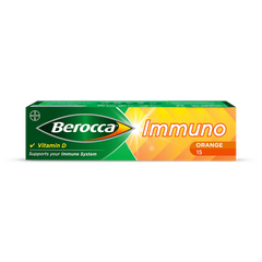 Image 1 for Immuno Effervescent Tablets Orange 15 Tablets