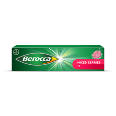 Image 1 for Energy Effervescent Tablets Mixed Berries 15 Tablets