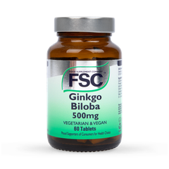 Image 1 for Ginkgo Biloba 60 Tablets 500mg