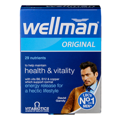 Image 1 for Wellman 30 Tablets