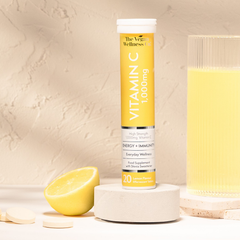 Image 3 for High Strength 1,000Mg Vitamin C 20 Lemon Flavour Effervescent Tablets