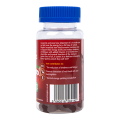 Image 3 for SmartKids Iron with Vitamin C 30 Strawberry Flavour Gummies