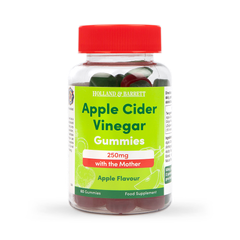Image 1 for Apple Cider Vinegar 250mg with the Mother Apple Flavour 60 Gummies