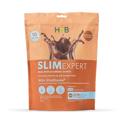 Image 1 for Holland & Barrett SlimExpert Meal Replacement Shake Chocolate Flavour 540g