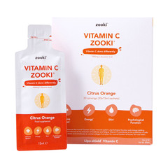 Image 1 for Liposomal Vitamin C 1,000mg Citrus Orange Flavour 30x15ml Liquid Sachets