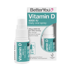 Image 1 for D4000 Vitamin D Daily Oral Spray Peppermint Flavour 15ml