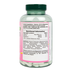 Image 3 for Calcium + Magnesium & Vitamin D 180 Tablets