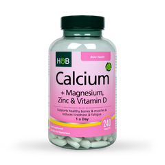 Image 1 for Calcium Magnesium Vitamin D & Zinc 240 Tablets