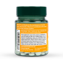 Image 3 for Vitamin D 400 I.U. 10ug 90 Tablets