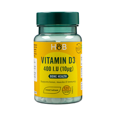Image 1 for Vitamin D3 400 I.U. 10ug 120 Tablets