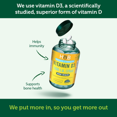Image 3 for Vitamin D 1000 I.U 25ug 120 Tablets