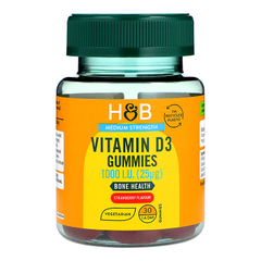Image 1 for Vegetarian Vitamin D 1000 I.U. 25ug 30 Gummies