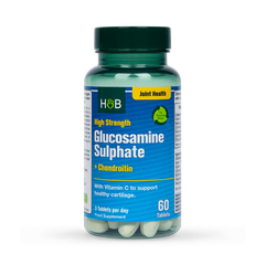 Image 1 for High Strength Glucosamine Sulphate & Chondroitin 60 Tablets