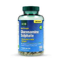 Image 1 for High Strength Glucosamine & Chondroitin Complex 180 Tablets