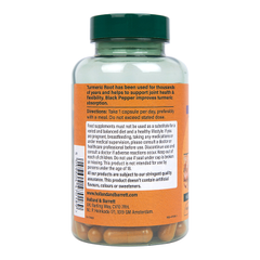 Image 2 for High Strength Turmeric 600mg with Black Pepper 90 Capsules