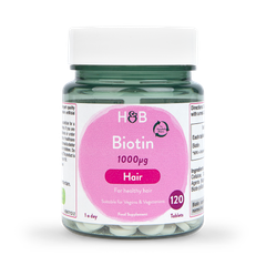 Image 1 for Biotin 1000ug 120 Tablets