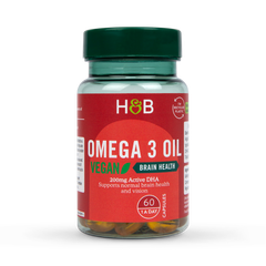 Image 1 for Vegan Omega 3 Oil 500mg 60 Capsules