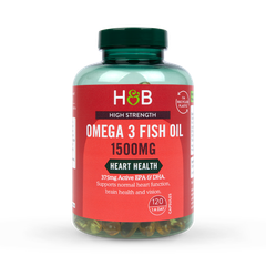 Image 1 for Omega 3 Fish Oil 1500mg 120 Capsules