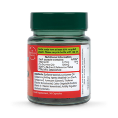 Image 2 for High Strength Co-Q10 100mg 30 Capsules