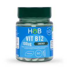 Image 1 for Vitamin B12 100ug 60 Tablets