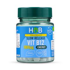 Image 1 for High Strength Slow Release Vitamin B12 1000ug 120 Tablets