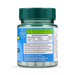 Image 2 for High Strength Slow Release Vitamin B12 1000ug 120 Tablets