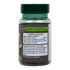 Image 2 for Black Garlic 6000mg 30 Capsules