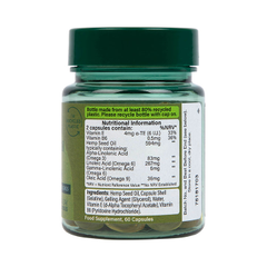Image 2 for Hemp Seed Oil 60 Capsules