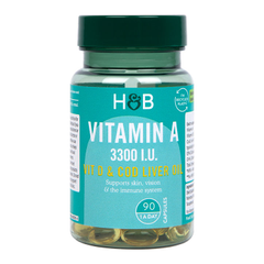 Image 1 for Vitamin A 3330IU + Vit D & Cod Liver Oil 90 Capsules