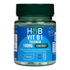 Image 1 for Vitamin B1 + Thiamine 100mg 120 Tablets