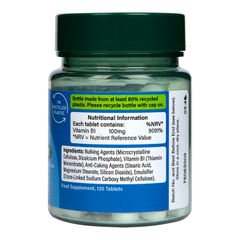 Image 3 for Vitamin B1 + Thiamine 100mg 120 Tablets