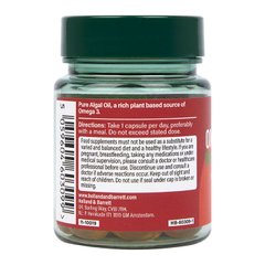 Image 2 for Vegan Omega 3 Oil 500mg 30 Capsules