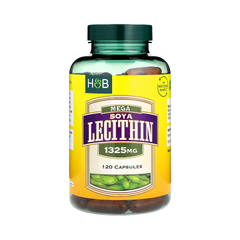 Image 1 for Mega Soya Lecithin Fat Emulsifier 120 Capsules 1325mg