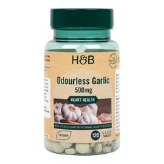 Image 1 for Enteric Coated Odourless Garlic 500mg 120 Tablets