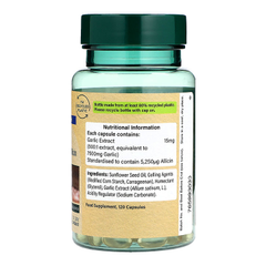 Image 2 for Super Strength Garlic 7500mg 120 Capsules