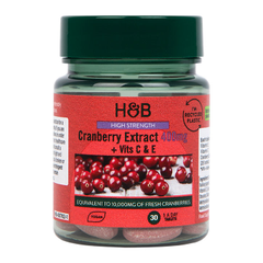 Image 1 for High Strength Cranberry Extract 400mg 30 Tablets