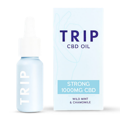 Image 1 for Wild Mint & Chamomile CBD Oil 1000mg 15ml
